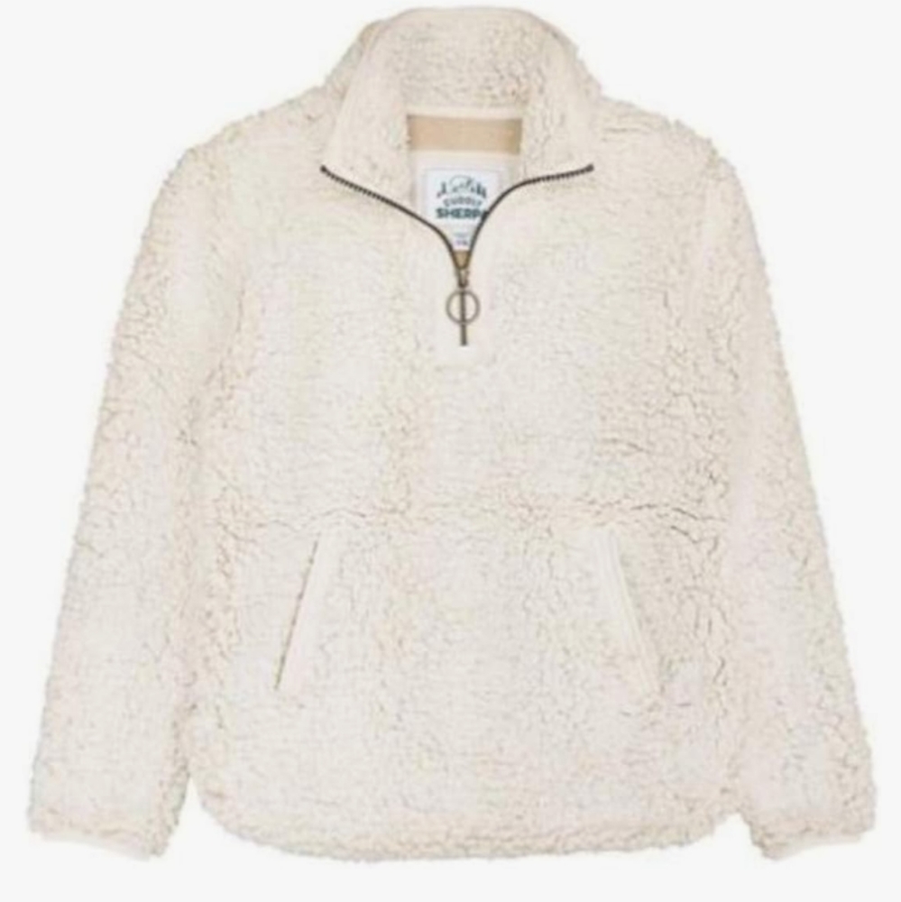 CUDDLY SHERPA PLAID SOFT FLEECE KIDS JACKET